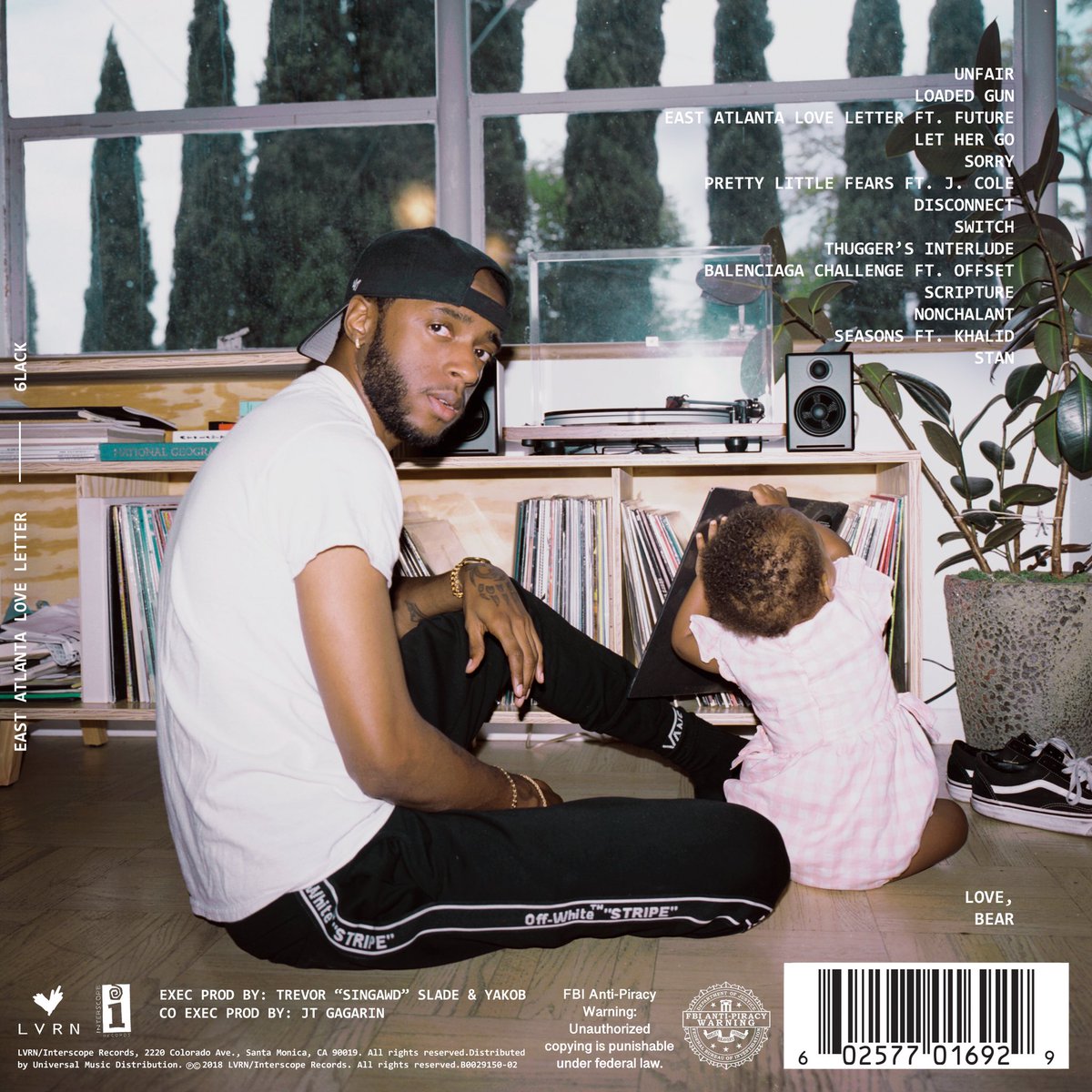 6LACK's tweet image. #EastAtlantaLoveLetter Album Tracklist 💌 thankful for everyone i got to work with on this one... preorder at: smarturl.it/EALLPreorder