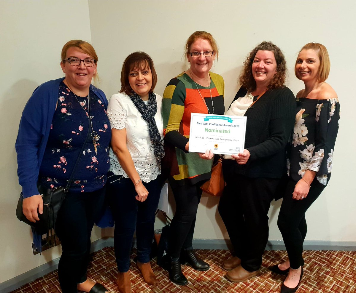 We didn't win. But appreciate being recognised for all the hard work and care the team put in. Well done to the winners @telfordccg <a href="/sathNHS/">SaTH</a> <a href="/SATH_CEO/">Simon Wright</a> @deirdre_fowler1 <a href="/Empsal/">Emma Salvoni</a>