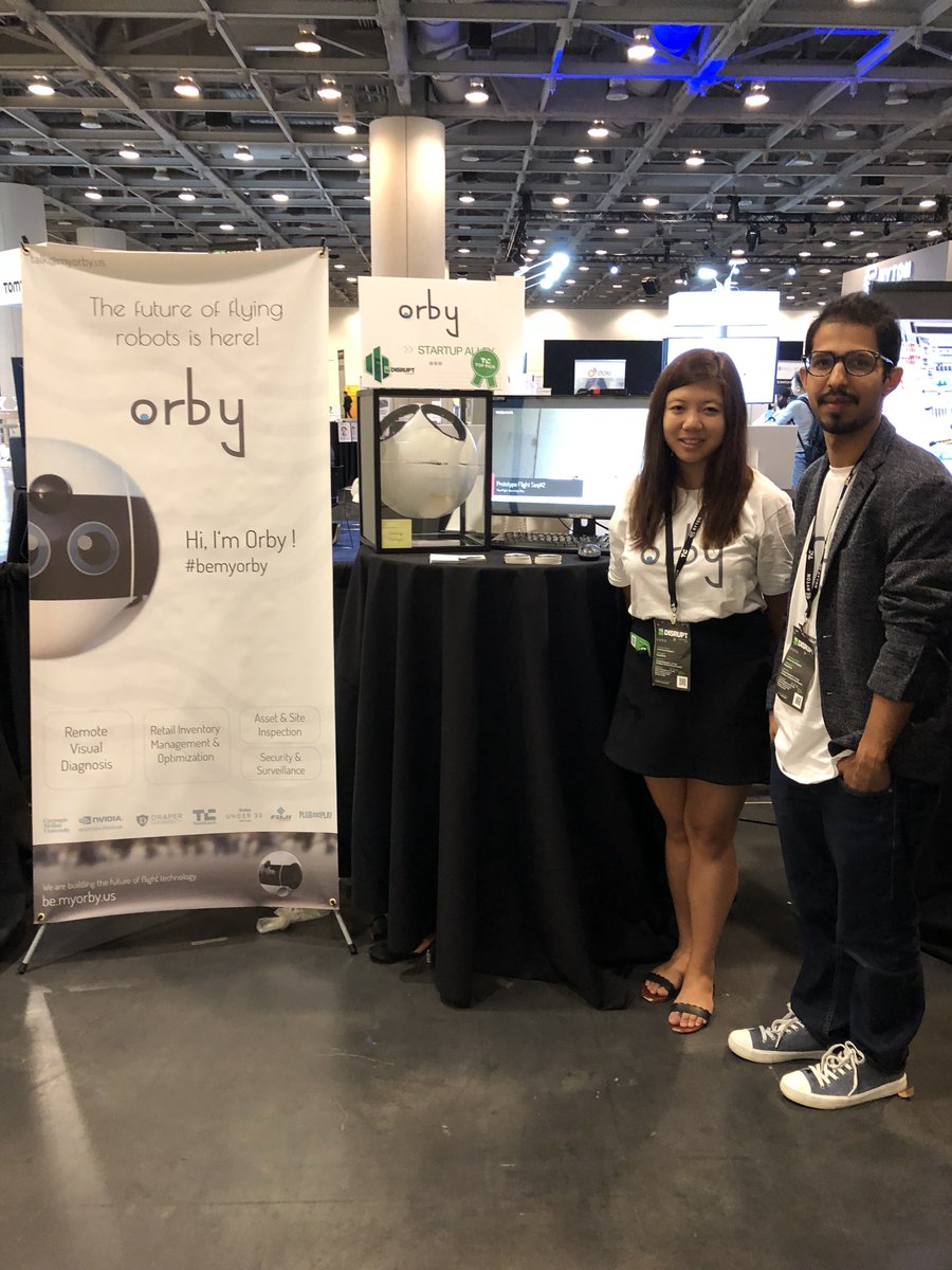bemyorby's tweet photo. Orby had a great time at TechCrunch Disrupt 2018. https://t.co/leJELn9sJN #bemyorby #tcdisrupt #disrupt18 https://t.co/TYclBGeF8z
