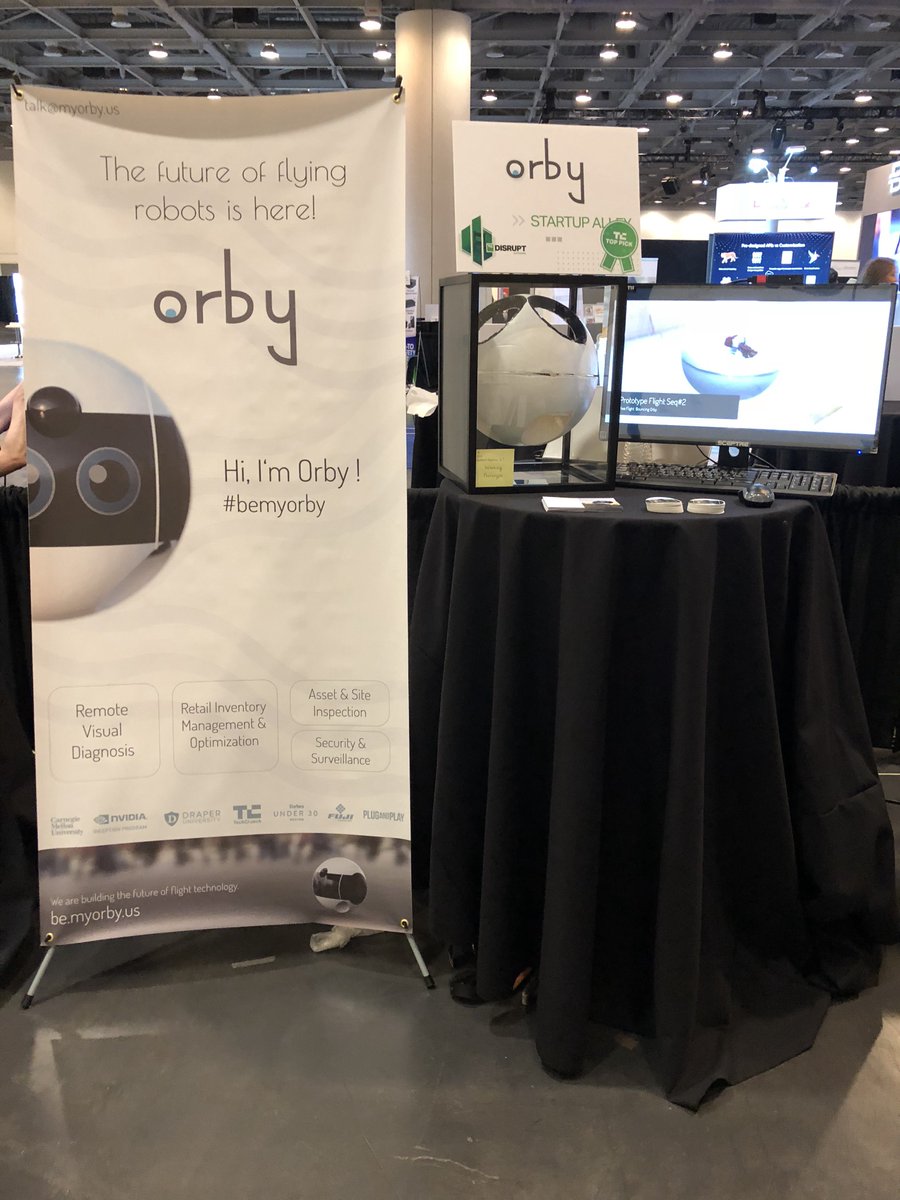 bemyorby's tweet photo. Orby had a great time at TechCrunch Disrupt 2018. https://t.co/leJELn9sJN #bemyorby #tcdisrupt #disrupt18 https://t.co/TYclBGeF8z
