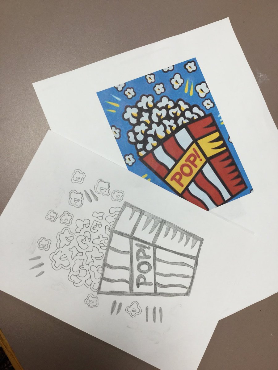 artosaurus_rex's tweet photo. 8th grade half year Art Elective is off to a great start! #popart #printmaking design plans #8thgradeart @WeAreMPSD https://t.co/fa68uNjDCW