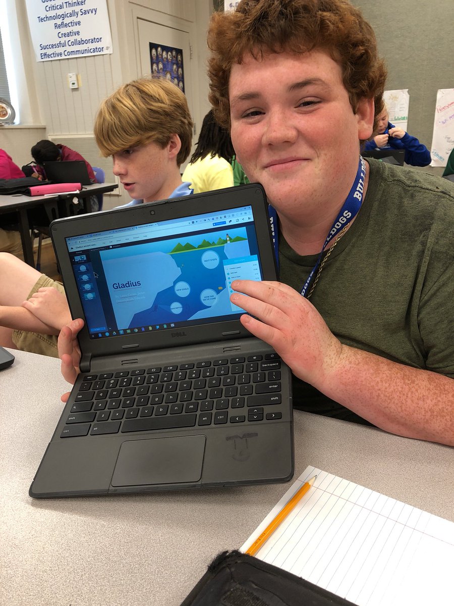 huntermillard71's tweet photo. Thanks @prezi for providing an awesome classroom tool! These 8th graders are learning how to collaborate in order to be successful. #techinhistory #exceptional #WHS @websitetool https://t.co/zKd8chTUrK