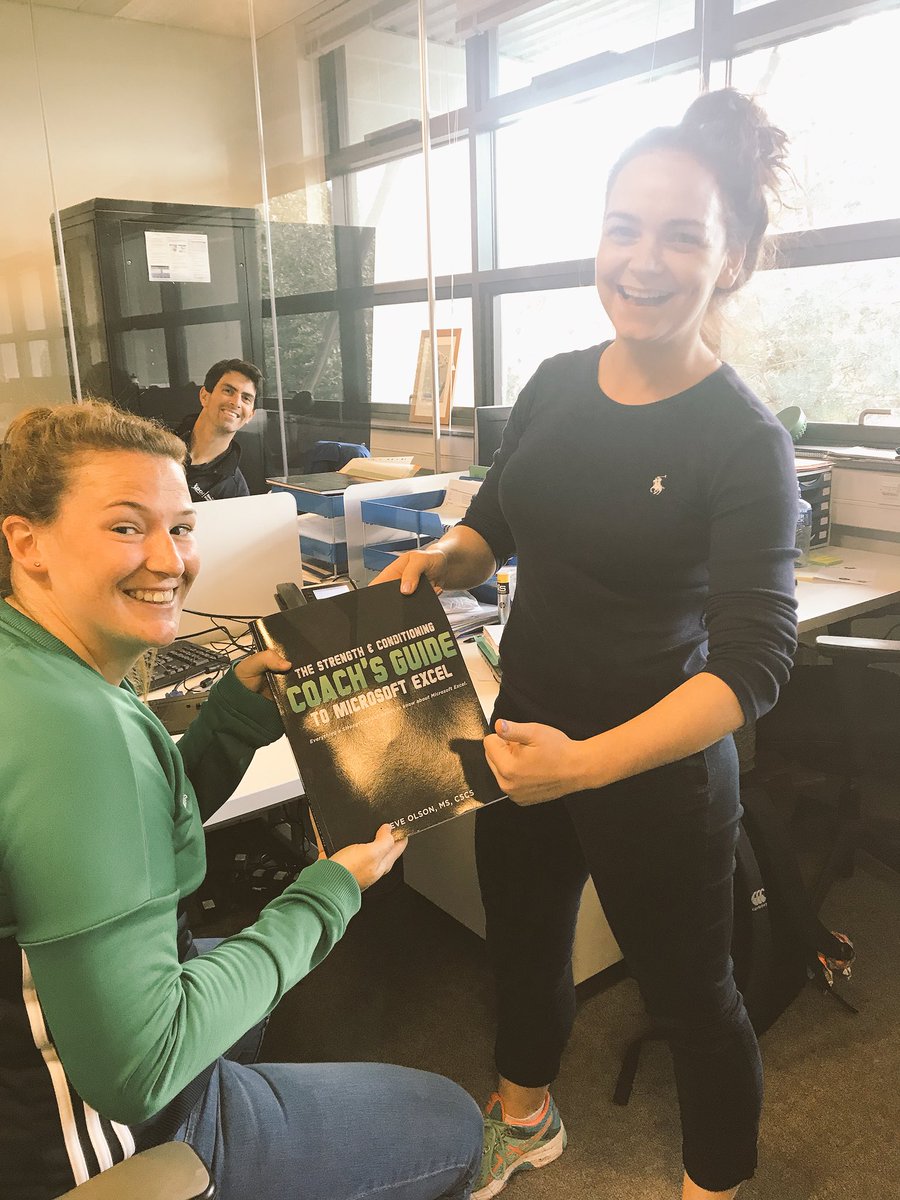 PhysioRoisinM's tweet photo. ... you know your asking too much off your sports scientist @aideen_mc_g when she brings you this book 🙈 #excelfordummies @LorcanMcGee https://t.co/bZ7Ask4aC4