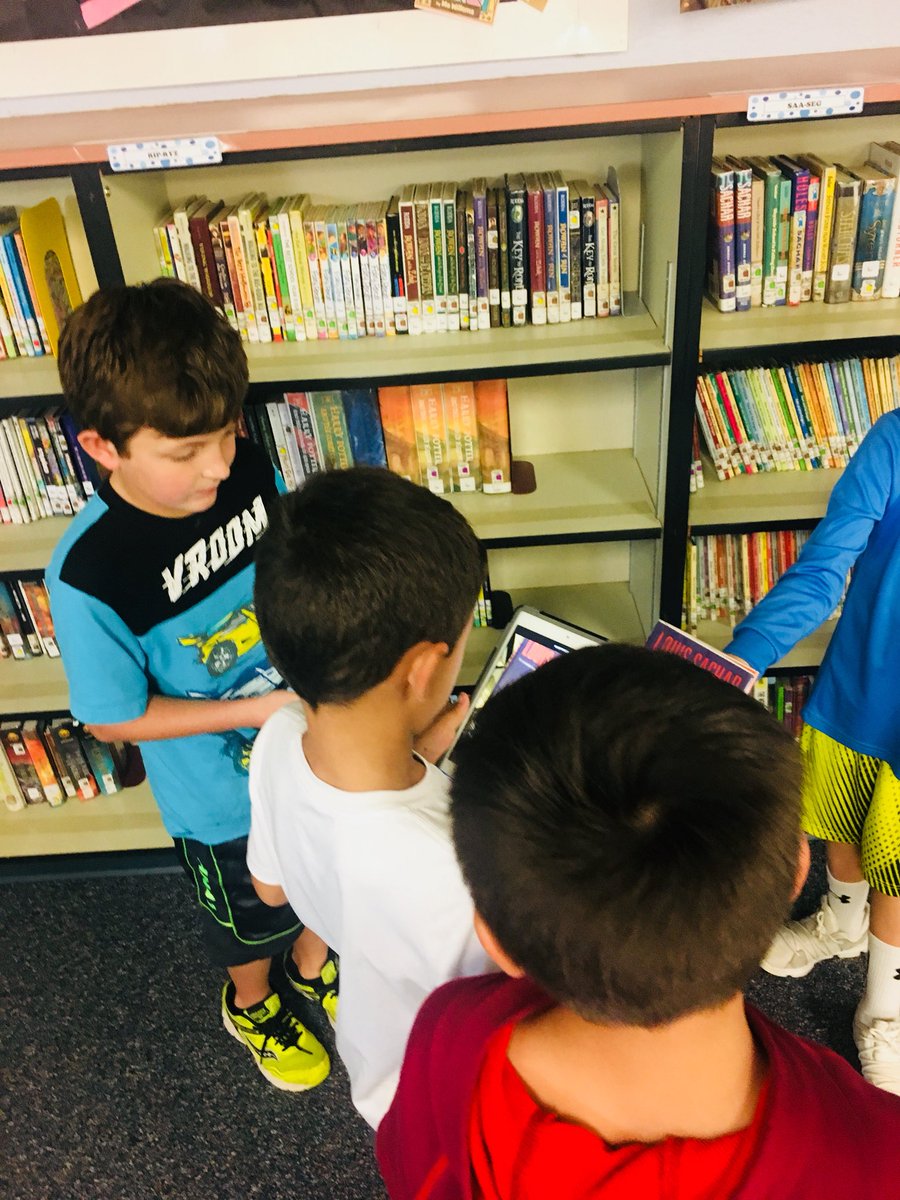 golliharsclass's tweet image. @GooseChase in the library @CESLibrary2 getting @golliharsclass up and motivated about #TraditionalLiterature &amp;amp; #librarytools kids were so excited to #BYOD for learning! @CuringtonElem