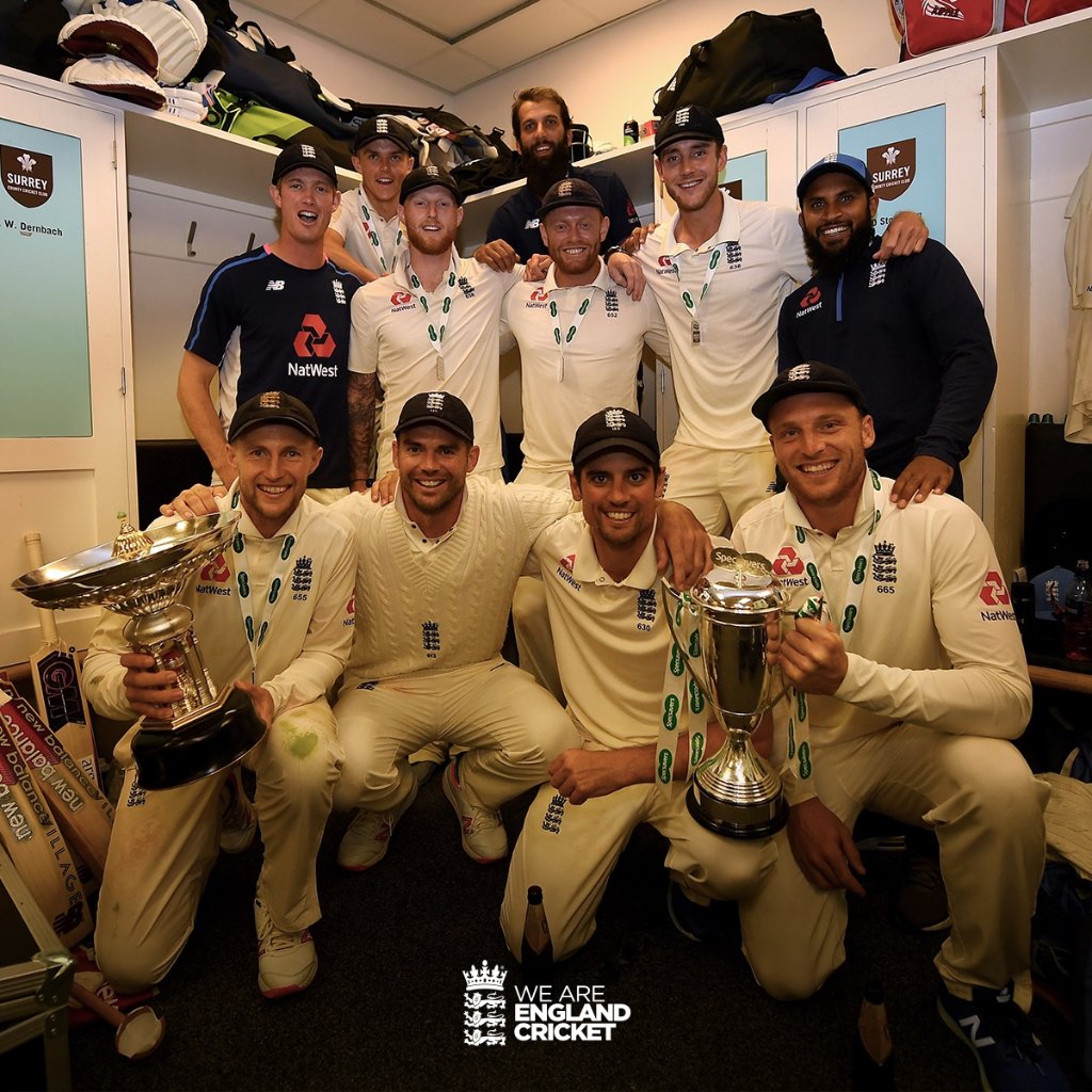 englandcricket's tweet photo. An incredible series! 4️⃣-1️⃣

Highlights: https://t.co/mnOs86vPkN

#ThankYouChef 👨‍🍳 #EngvInd https://t.co/BFUiU30Gxq