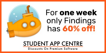 Student App Centre (@stuappcentre) on Twitter photo Get serious with your note taking using <a href="/FindingsApp/">Findings App</a>. Plus for a limited time student can save a HUGE 60% on their purchase with Student App Centre! studentappcentre.com/discounts/find… Get serious with your note taking using <a href="/FindingsApp/">Findings App</a>. Plus for a limited time student can save a HUGE 60% on their purchase with Student App Centre! studentappcentre.com/discounts/find…