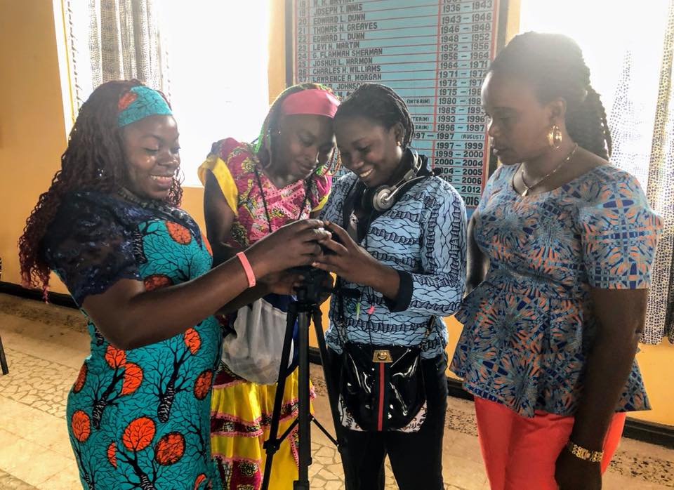 JulieTumasz's tweet photo. #Liberia @AccountLab creates #socialchange w/ innovative community projects centered around #newmedia, #relationshipbuilding & #collaborativespaces. #Accountability #NPMCOMMS #columbiauniversity https://t.co/9L0TMkoYjJ