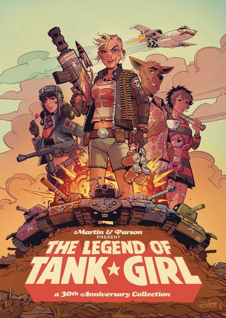 ComicCrusaders's tweet image. #PREVIEW: THE LEGEND OF TANK GIRL HC @AlienMartian23 @blitzcadet @ComicsTitan @TankGirlcomics #comics ow.ly/tOtc30lLYgv