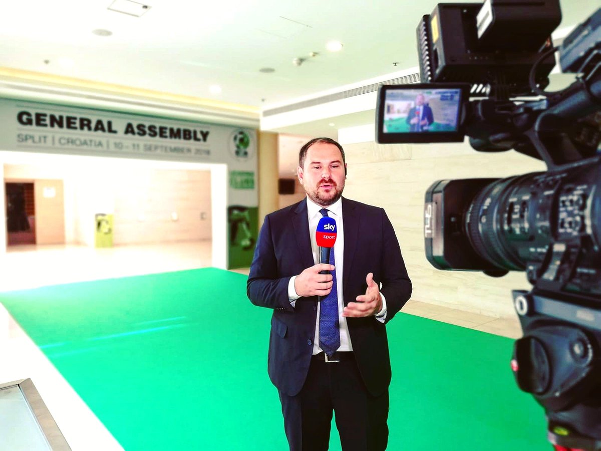 Time4Stream's tweet photo. Split (Croatia)

Live News
General Assembly of the
EUROPEAN CLUB ASSOCIATION (ECA)

11.09.2018

#time4stream #skysport #skysporthd 
#skysport24 #skysport24hd #eca 
#livenews #livetv #broadcast #split #spalato #europeanclubassociation 
#cameraman #direttatv #direttalive https://t.co/FjZSOymZJM