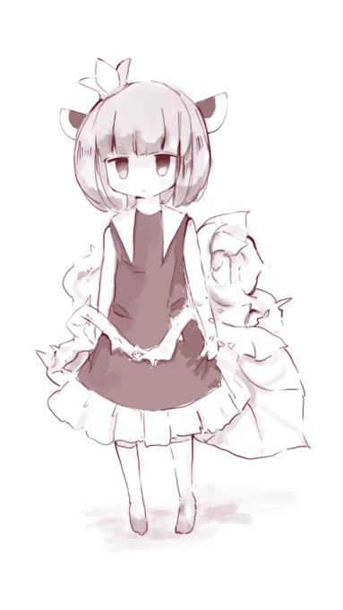 試し描き..._(:3 」∠)_ 