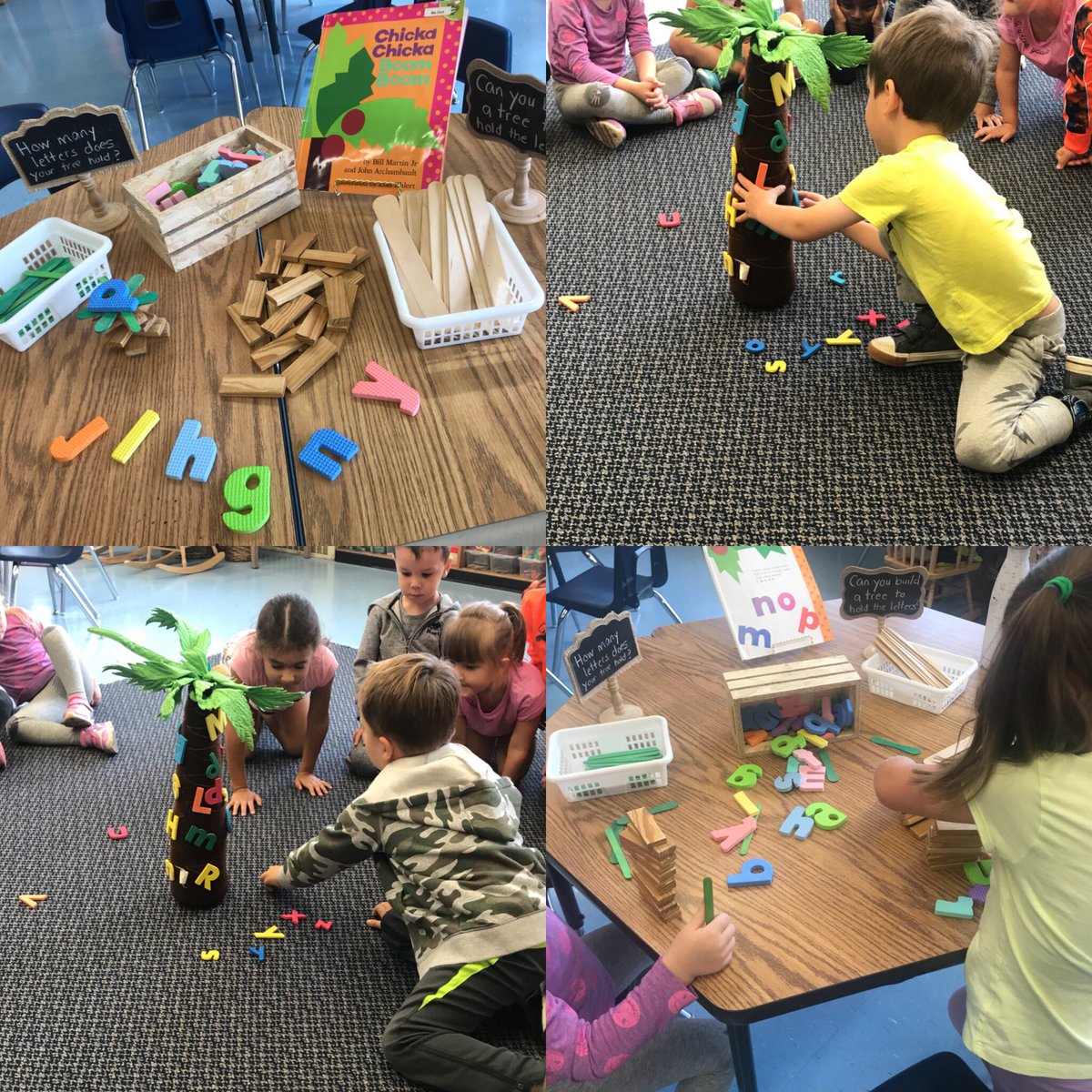 farahvirji's tweet image. Can you build a chicka chicka tree without having it topple over? @TDSB_STEM #STEM #kindergarten @tdsb @tdsb_selwyn #learningthealphabet