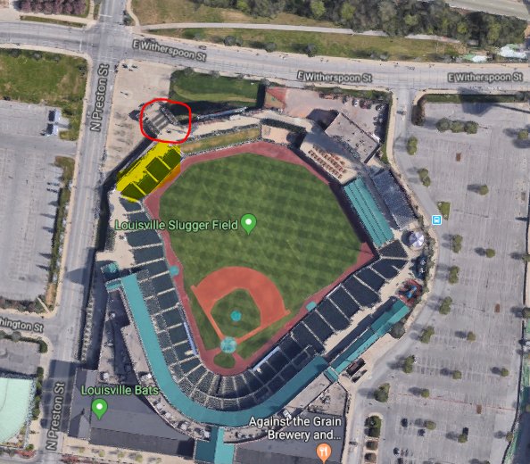 Louisville Slugger Stadium Seating Chart