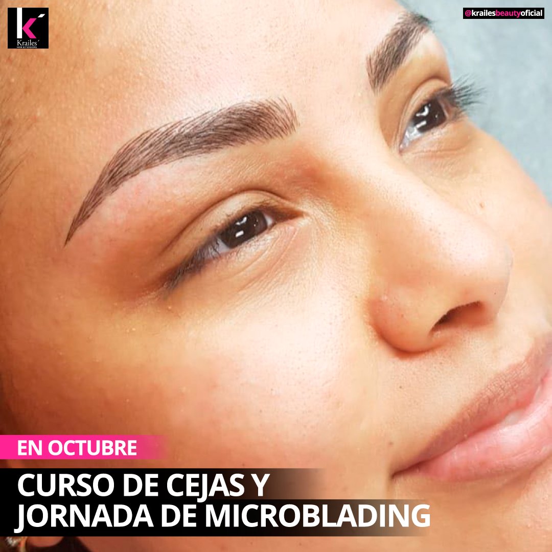En octubre en @Krailesbeutyoficial volvemos con curso de cejas y jornada de microblading. Llama ya mismo al ☎ 718-731-2128 o envía un DM y agendamos tu cita. No te lo puedes perder 👌#krailesbeauty #brows #cejas #microblading