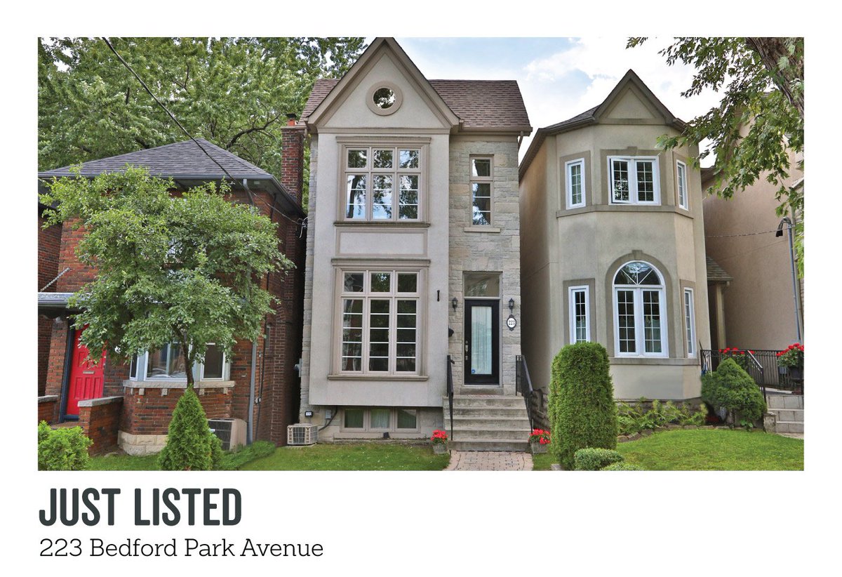 Just Listed: A perfect combination of elegance and functionality, 223 Bedford Park is a gorgeous home with a thoughtfully designed layout. Info: bit.ly/2oYhGPl #toronto #realestate #everymovematters #realestateredefined #BedfordPark