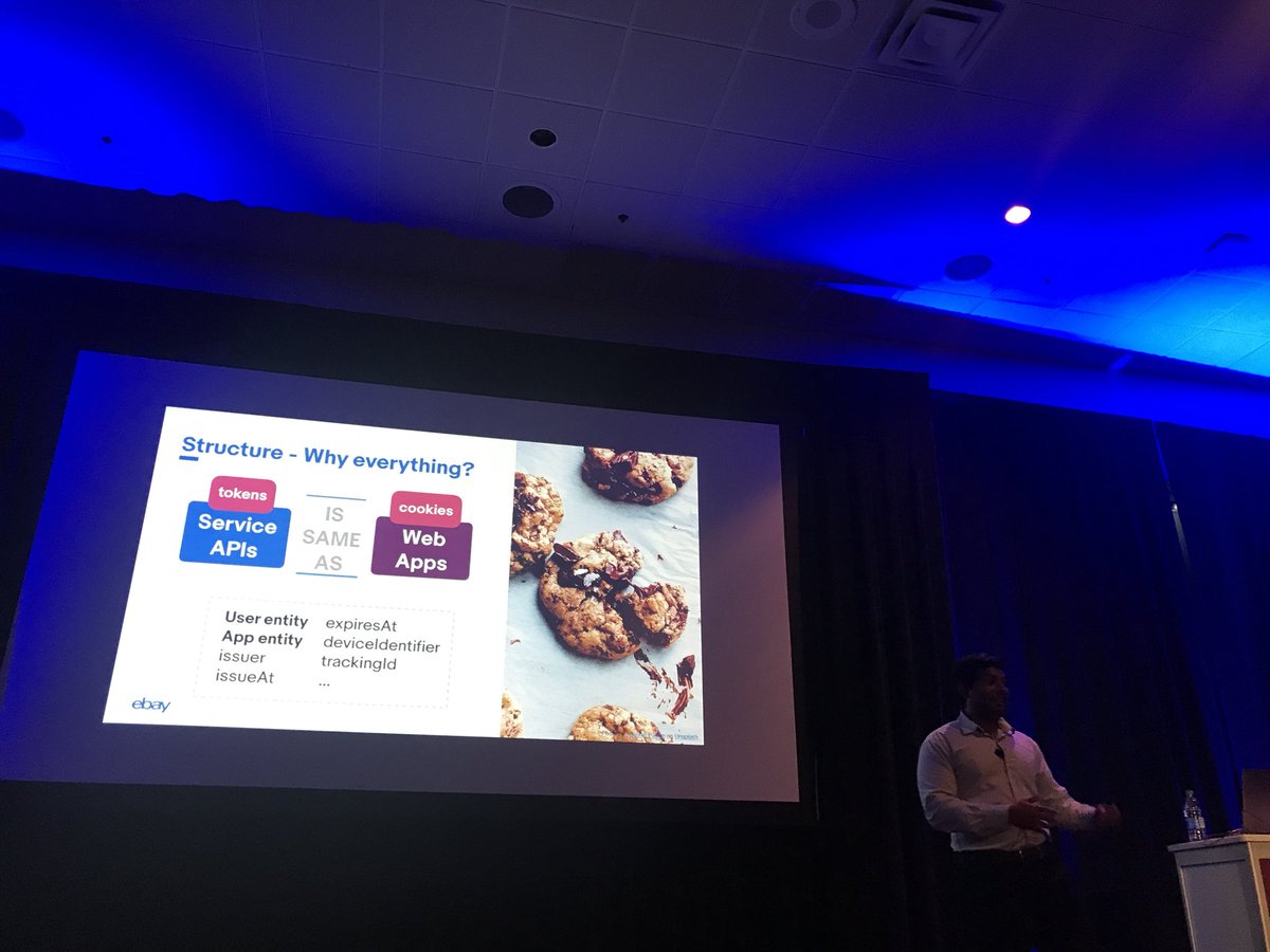 latestFromTV's tweet photo. @sengopal: โcookies are to web sessions what tokens are to APIsโ #ebay #ebaydev #APIs #APIWorld18 #APIworld https://t.co/JenuZXuzfW