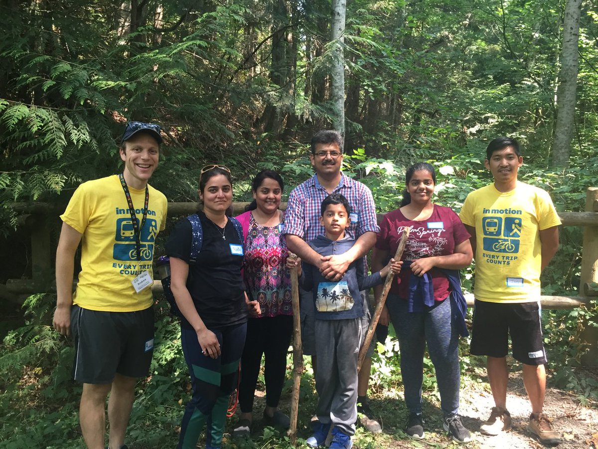 Me and some friends hiking!