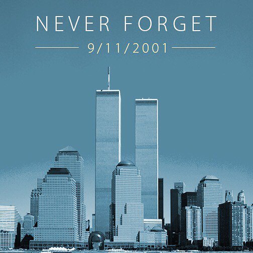 SHFTstudents's tweet photo. Today marks the 17th anniversary of the September 11th terrorist attacks on the World Trade Center, the Pentagon, and aboard Flight 93.
•••
Let's take a moment out of our day to remember and pray for those who were impacted by this tragedy.❤️ https://t.co/frRxWog3Hx https://t.co/9rni25xX9g