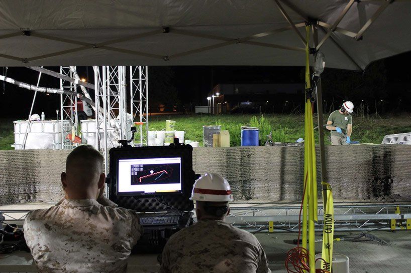 Salesguy_Neil's tweet image. Semper Innovatus? US military uses 'world’s largest' 3D printer to build concrete barracks buff.ly/2wZLzlW #construction #technology #innovation #building #concrete #future #design #3Dprinting #Military