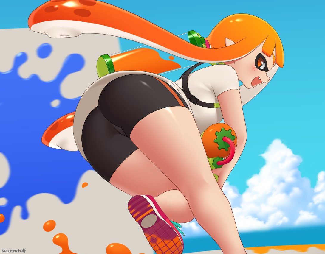 Squid butt. #fanart. 