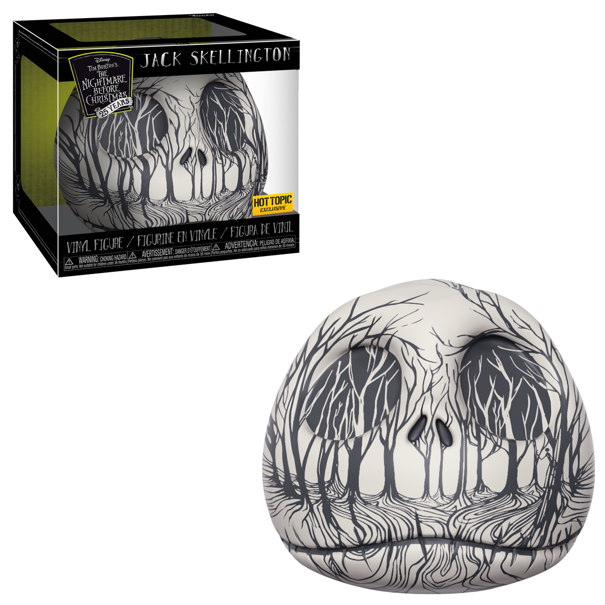 RT &amp; follow <a href="/OriginalFunko/">Funko</a> for the chance to win a <a href="/HotTopic/">Hot Topic</a> exclusive Jack Skellington skull!