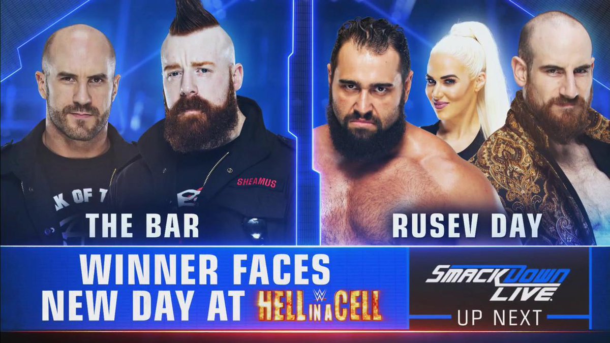 Wrestling Observer On Twitter Sdlive Results The Bar Vs Rusev
