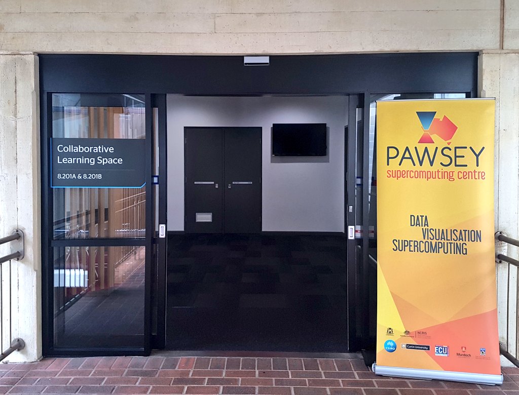 data_luke's tweet photo. Talking at #ecuresearchweek today about supercharging your research with @PawseyCentre Nimbus cloud https://t.co/JDhbANM9p9 https://t.co/uSoWJbPdOC