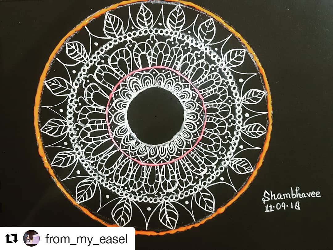 #meditate #meditation #meditationspace #meditationquotes #meditationart #mandala #mandalastyle #therapeutic #therapeuticart #therapy #artstudio #artdaily #lawofattraction #thesecret #gratitude #positiveaffirmations #thoughts #artonblackpaper