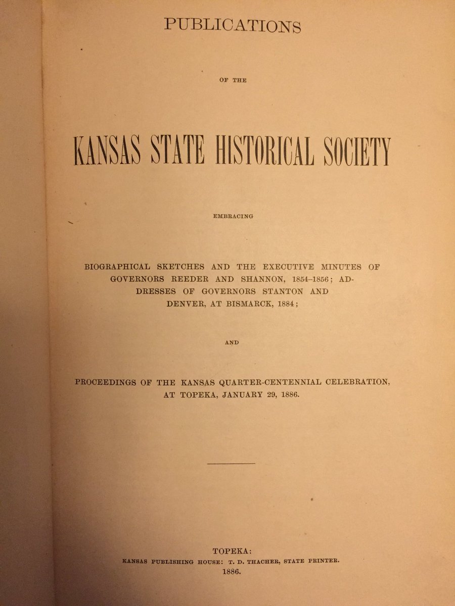 Perry4Kansas's tweet photo. 1856- KS Territorial Gov. Reeder flees KS in disguise after refusing to certify an fraudulent election. 1000 Missourians voted illegally in KS to make it a slave state. President Pierce fired him, Reeder escaped, body &amp; integrity intact #kshistory #ksleg #piercewastheworst https://t.co/x2uTC4E0gC