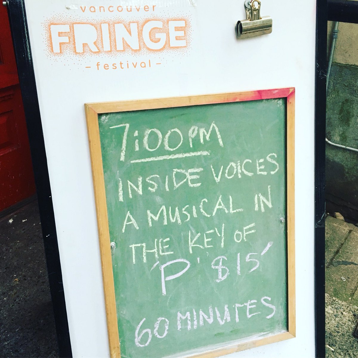 This! Now! #vancouverfringe