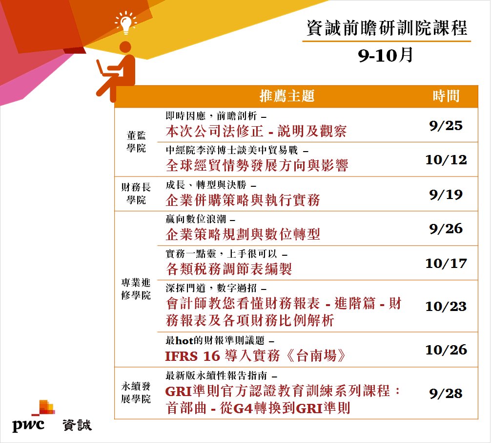 資誠(PwC Taiwan) tweet media