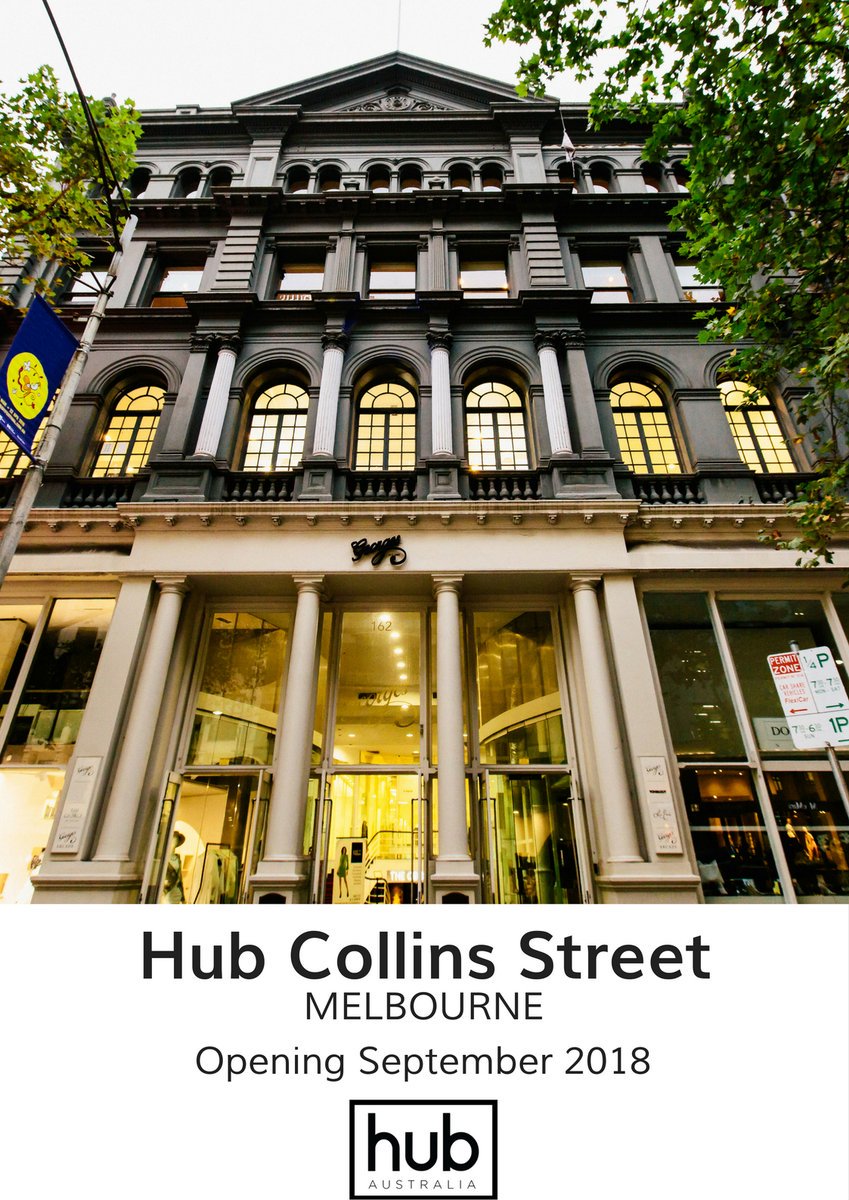MelbourneDigest's tweet image. Next week we'll open the doors to our new #Melbourne coworking space in the iconic Georges Building on Collins Street. Find out more: hubaustralia.com/locations/melb… #coworking #growingbusiness twtd.by/HubMelbourne/b…