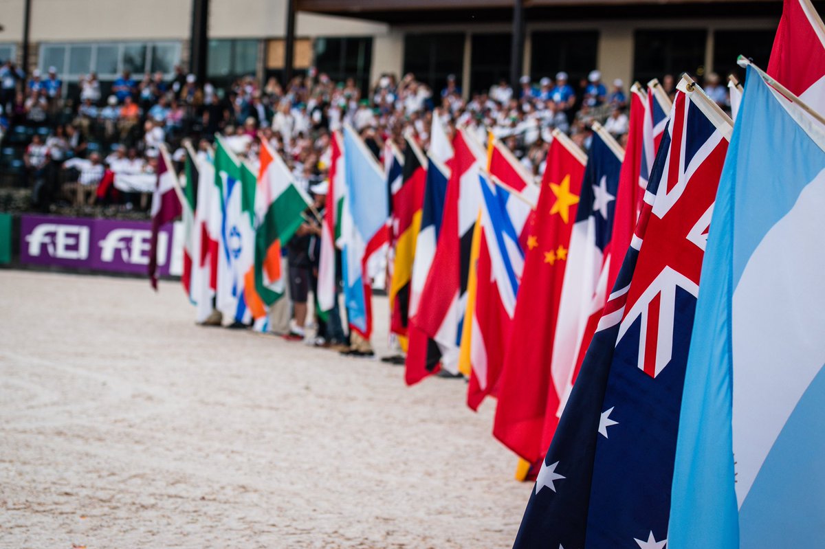 The FEI World Equestrian Games™ Tryon 2018 have officially begun!!!