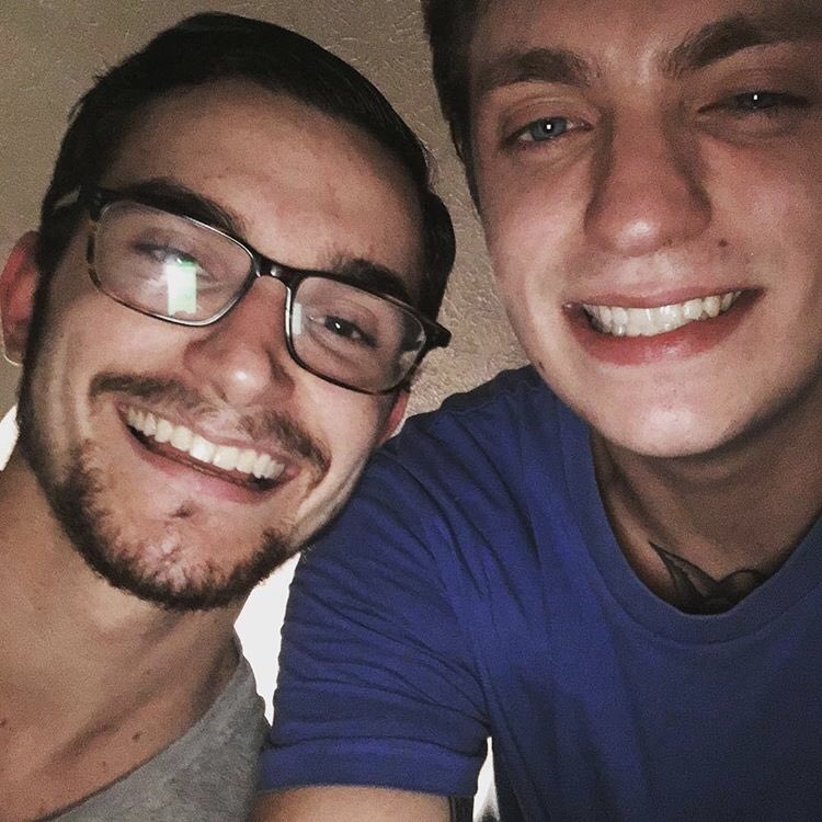 Landon_Green's tweet photo. Not sure what to say about this situation besides that I’m going to miss you so much. I’ll miss your laugh, your hugs, and your beautiful soul. I love you Nick. https://t.co/qKc3X1QHXx