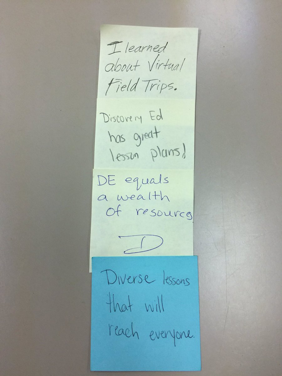 <a href="/Admindebbiehege/">Debbie Hege</a> participates alongside teachers <a href="/southdms/">SouthDavidsonMiddle</a> in <a href="/DiscoveryEd/">Discovery Education</a> #DENambassadors PD.  #digitallearning #yourfutureourfocus #trendthepositive