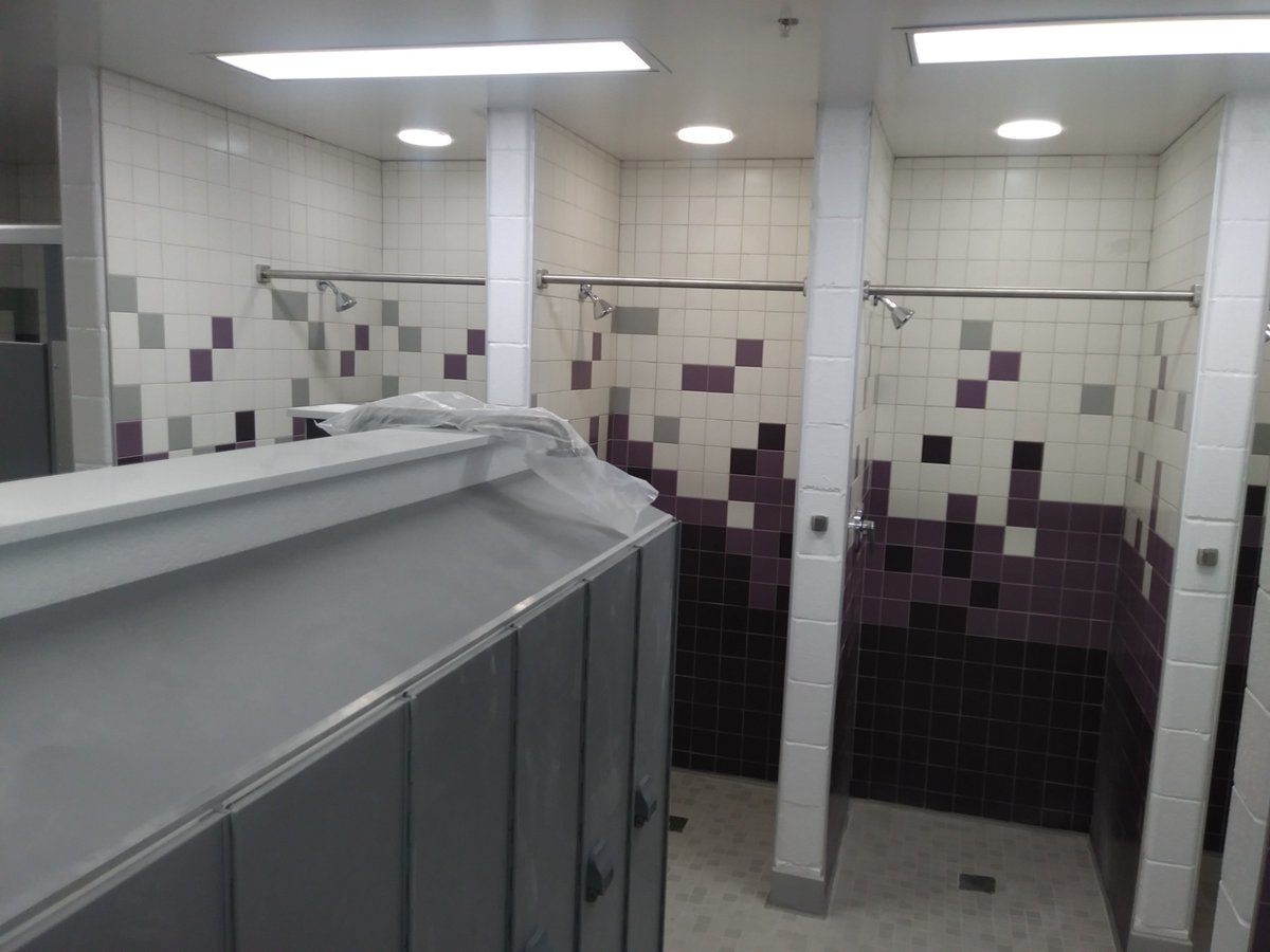 WeberStateU's tweet photo. In a few more weeks @WeberRec will reopen the swimming pool in Swenson Gym after summer-long renovations, including upgrades to the locker rooms. #WeberState #WeberRec https://t.co/XAaVFLCriC