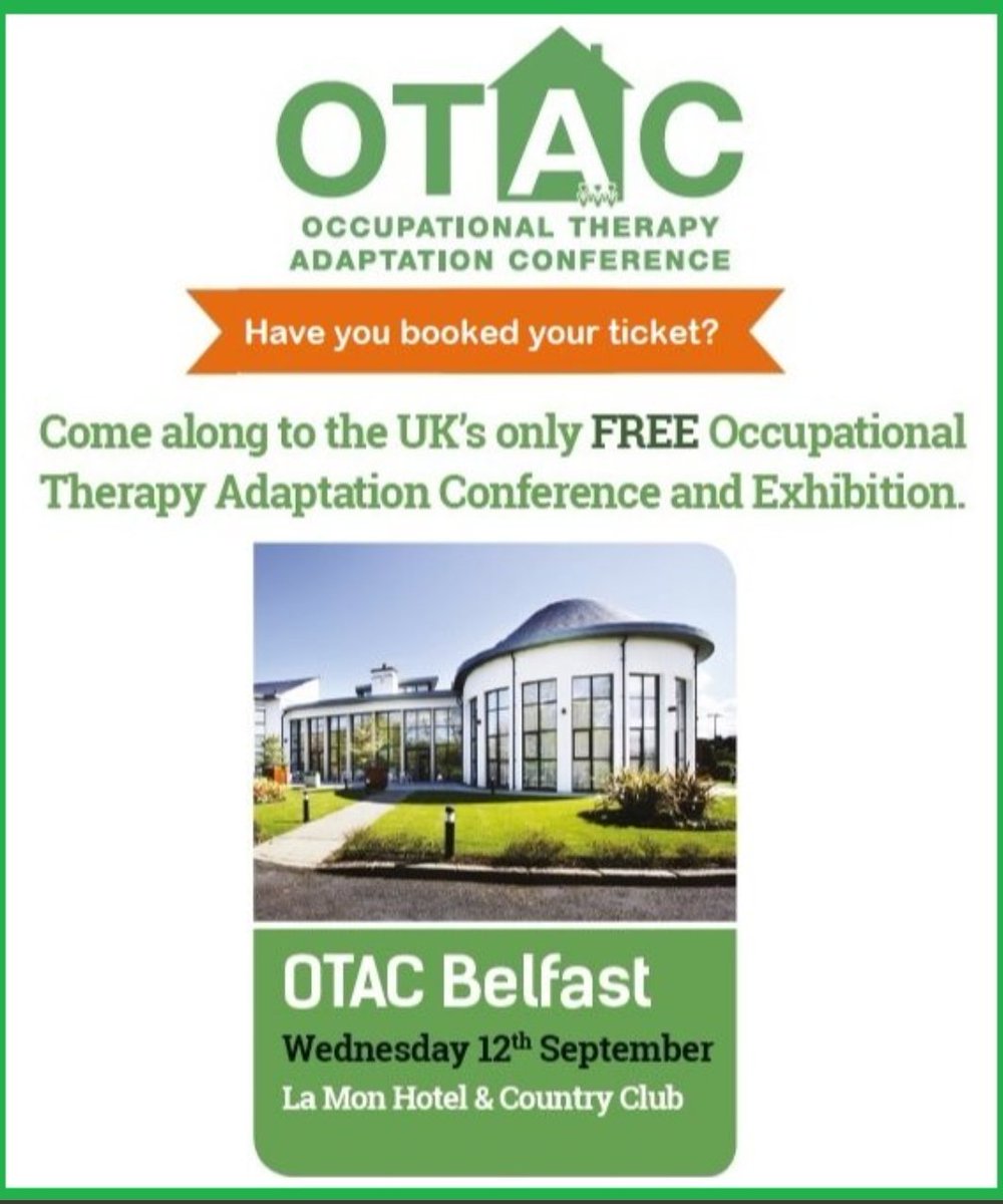 ckeaneyOTs's tweet photo. All ready for tomorrow's #OTAC2018  in @LaMonHotel #Belfast with @otindependence @OTAC_Sally @ukotac @fran19892 @theRCOT @RCOT_stacey @RCOTNIreland @SyncLiving @dale_spademan @a1risksolutions @JohnPrestonHC @CareFlexSeating @GeberitUK @closomatuk https://t.co/7Shex9UYW9