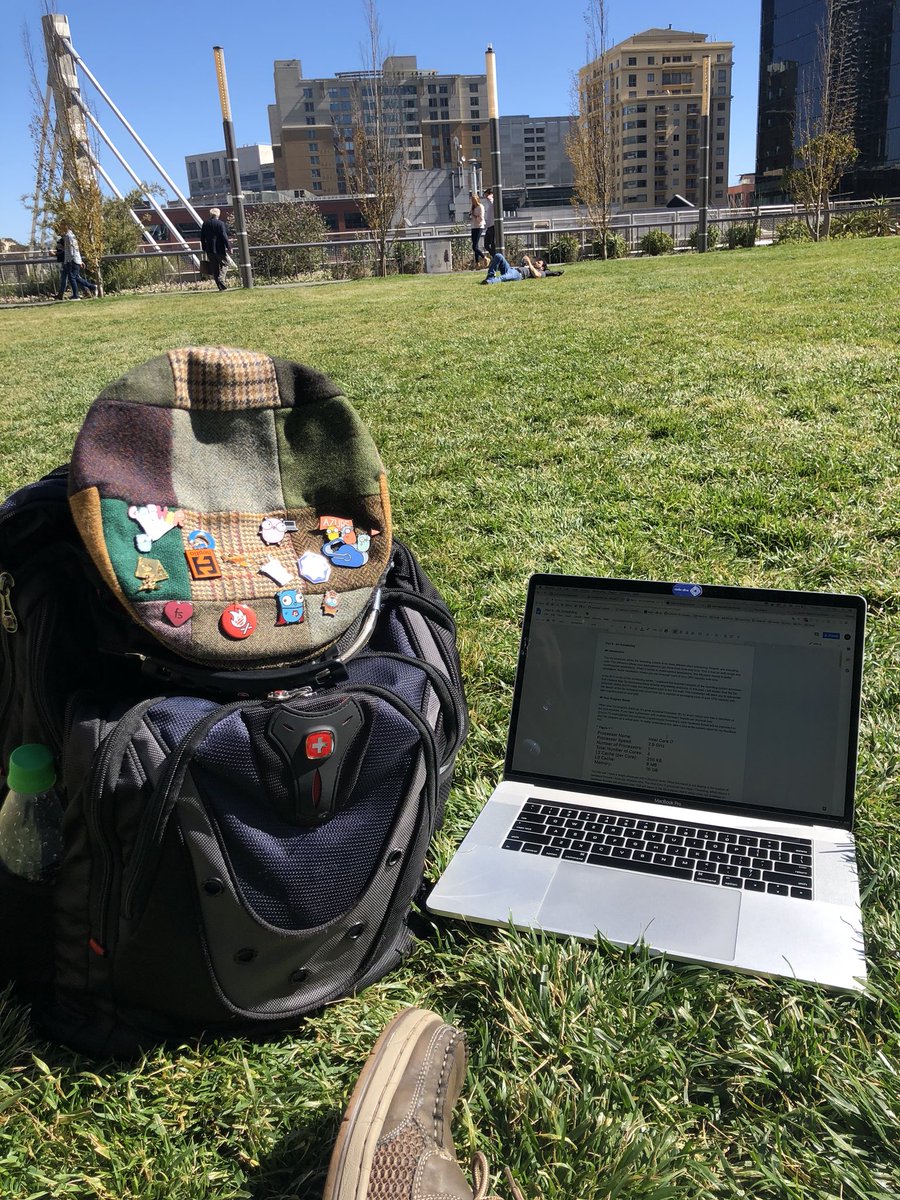 goinggodotnet's tweet photo. Found my favorite section of Salesforce Park!! #golang https://t.co/sSwK6gPjcB