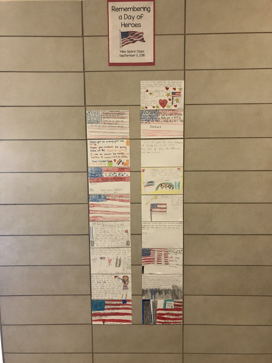 My kids’ ability to empathize with &amp; understand the heroic actions of the people who gave their lives on 9/11 BLEW me away #RISDconnects