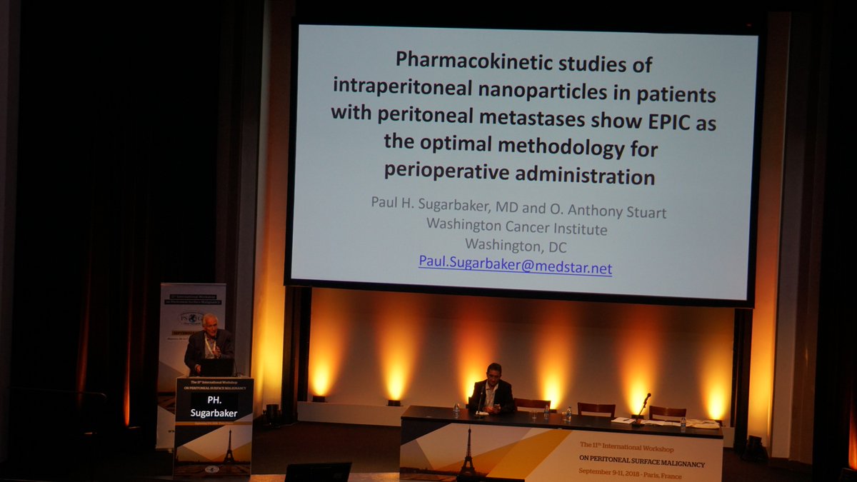 #PSOGI2018 #Paris Many interesting free papers, (animated) debates, posters by world–renowned experts on the treatment of #peritoneal #Cancer ! Paul #Sugarbaker #PRODIGE7 and much more ! #HIPEC #carcinoma #renape