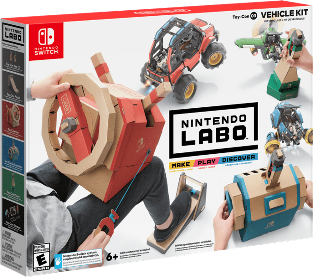 NINTENthusiast's tweet photo. Nintendo gears up for release of #Nintendo_Labo: #Vehicle_Kit with new #trailer https://t.co/ALCan4JnRU https://t.co/qts0HisxTr