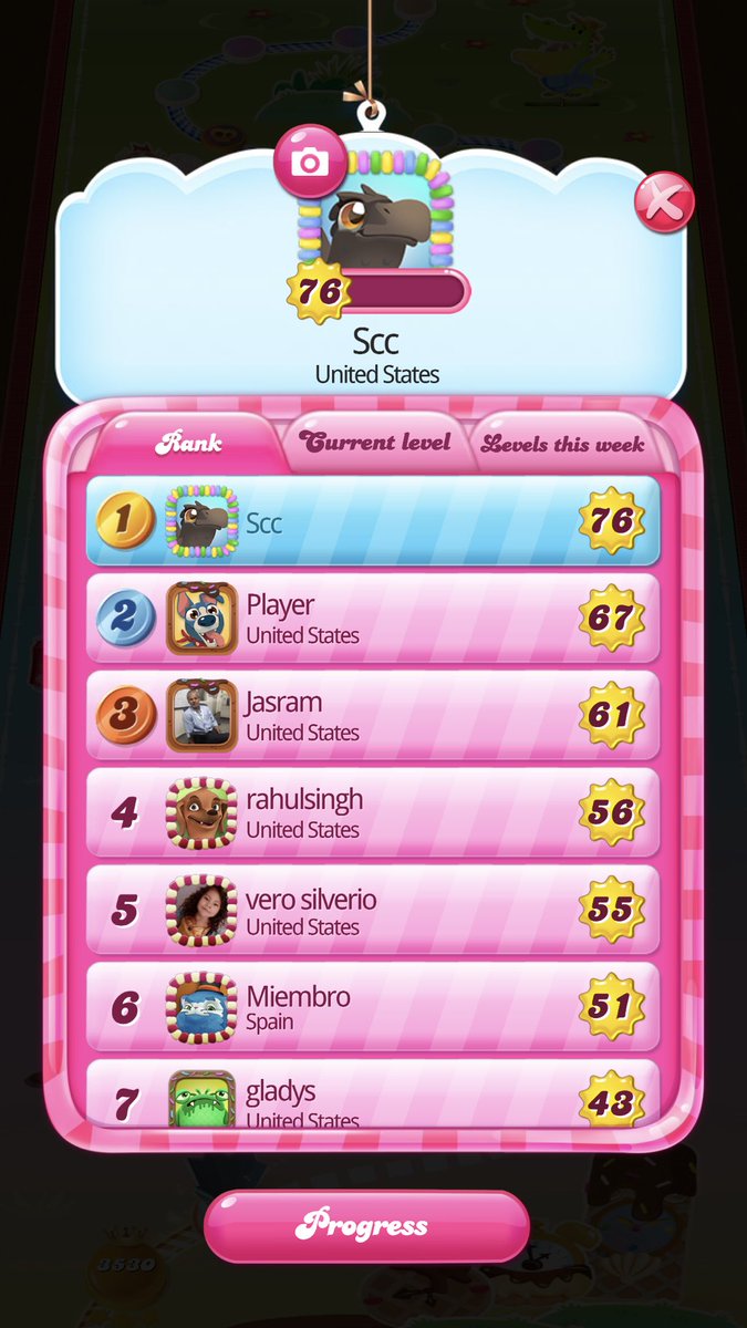 S_double_C's tweet photo. Hey @CandyCrushSaga — I’m your #1 player in the world so needless to say I’ve spent some time playing your game. Let’s talk a #career in crushing candy? https://t.co/LBNQvTxFex