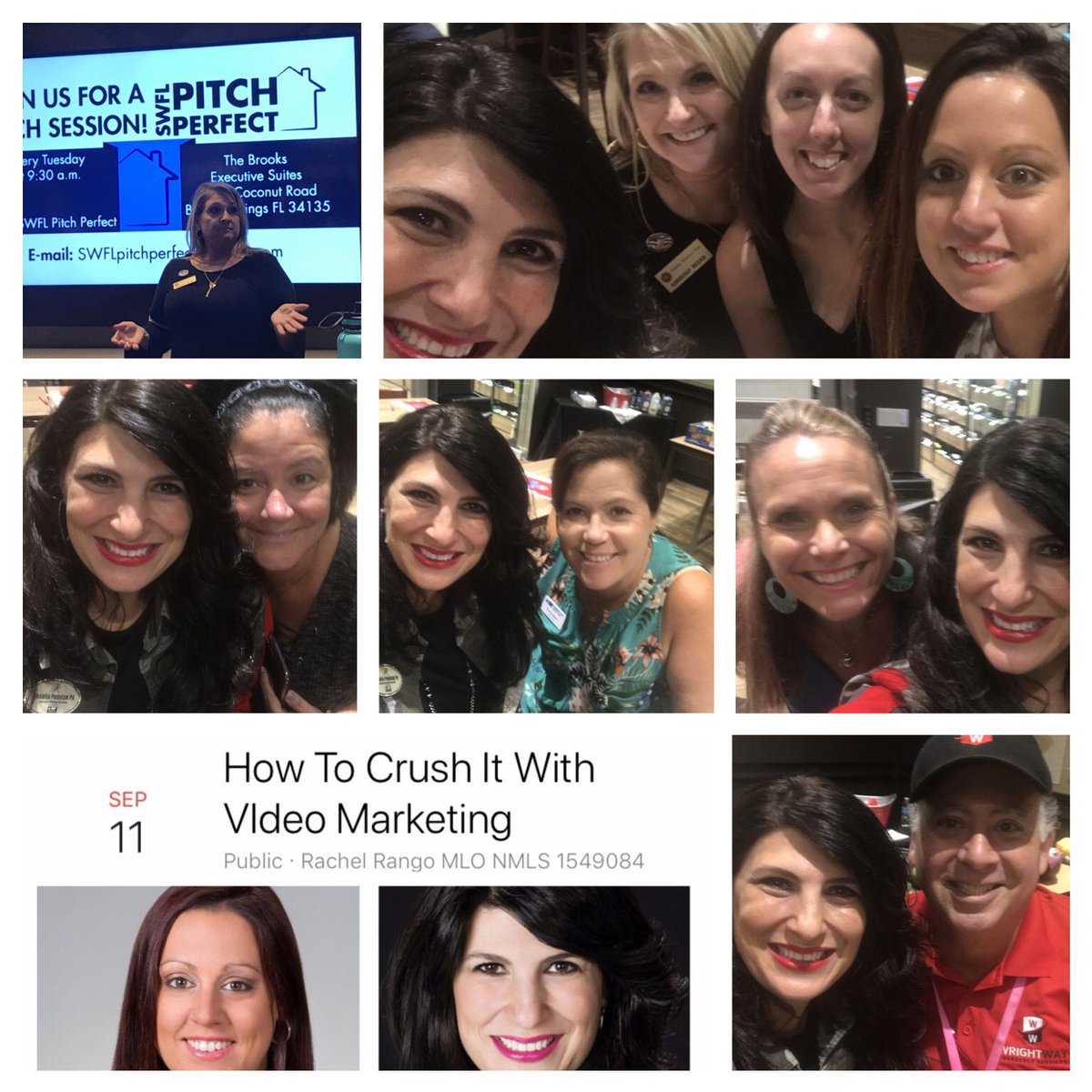 RosaliaPodolak's tweet photo. Great event today Rachel Rango!
How to crush it with Video Marketing 🎬🗣🎤🎟
#naplesfl #naplesflorida #Realtor #RealEstate #rosaliapodolak #SWFL #movingtonaples #movingtofl #milliondollarlisting
#marketing #onlinemarketing #socialmedia #facebook #instagram #youtube #linkedin https://t.co/mBxVQCtqrb