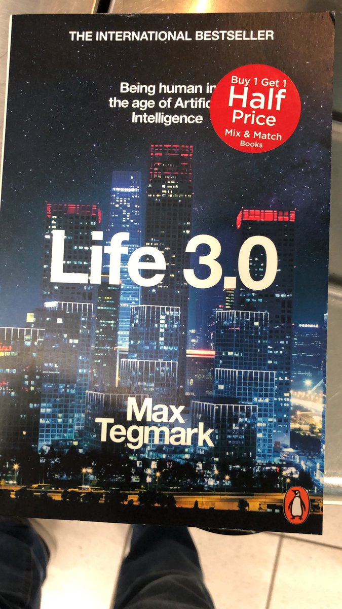 Life 3.0 - just started this. If you’re intrigued about the potential impact of #AI on life, it’s worth a read!