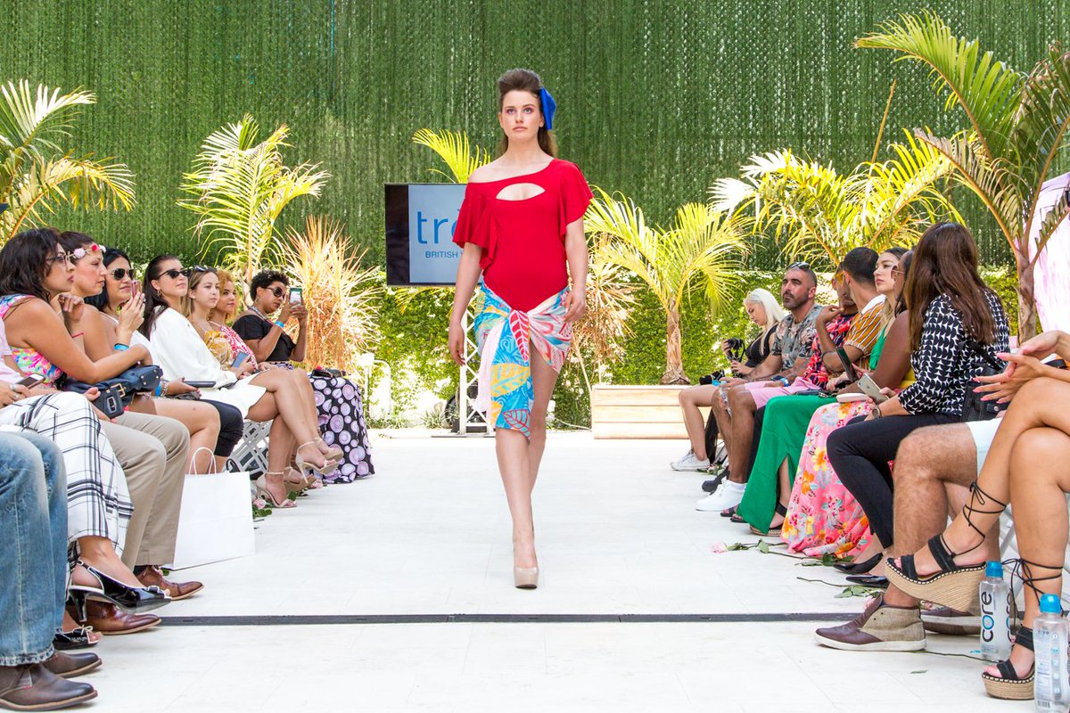 CLTModels's tweet image. #charlotte model Brennan walking for @trefleswimwear in @descalzo_shows at #miamiswimweek earlier this year #queencity #qc #clt