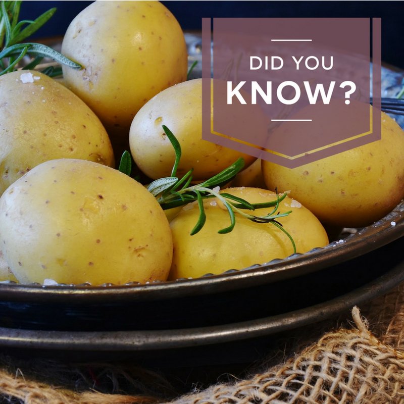 UtahFoodSense's tweet image. Potatoes shouldn’t be refrigerated. Potato starch turns to sugar when stored in the fridge. Store potatoes in a cool dry place such as the bottom of your pantry.
#eatright #vegetablestorage #refridgerate #foodsense