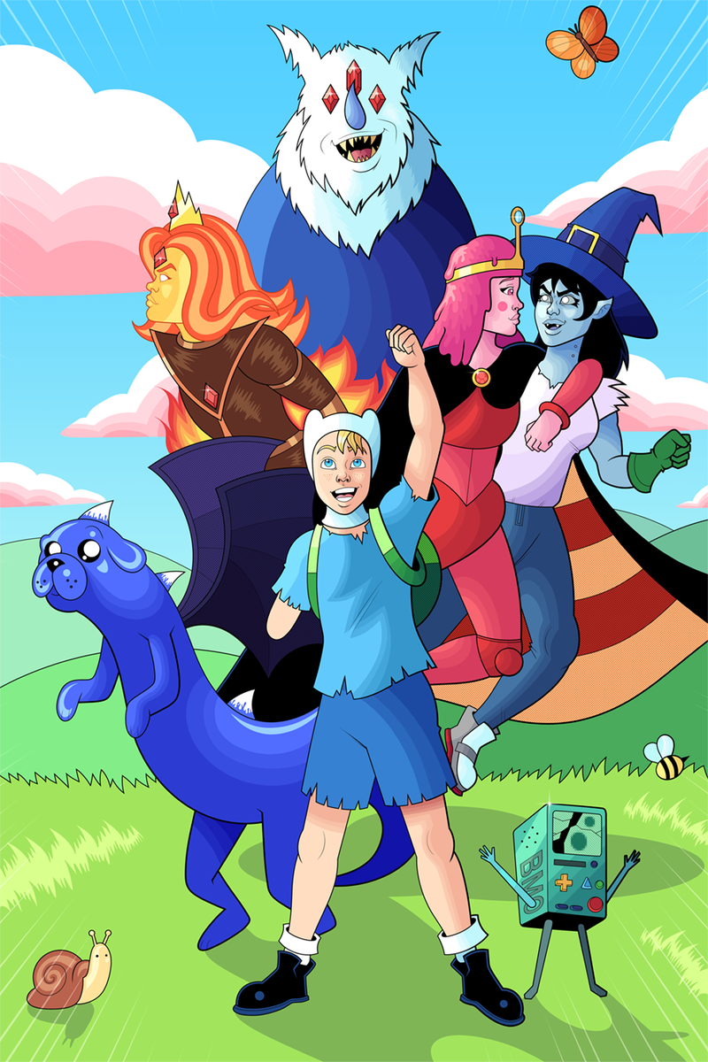 owenoak95art's tweet photo. ADVENTURE TIME!
Made with Clip Studio Paint and a Cintiq 13HD
---
https://t.co/U5MmeIIqvN
Commissions :
https://t.co/KECaRkHZ4K
#AdventureTime #ComeAlongWithMe #Finn #Jake #FlamePrincess #Bubbline #Bemo #IceThing #CartoonNetwork #FanArt #DigitalArt https://t.co/Cka47BV44e