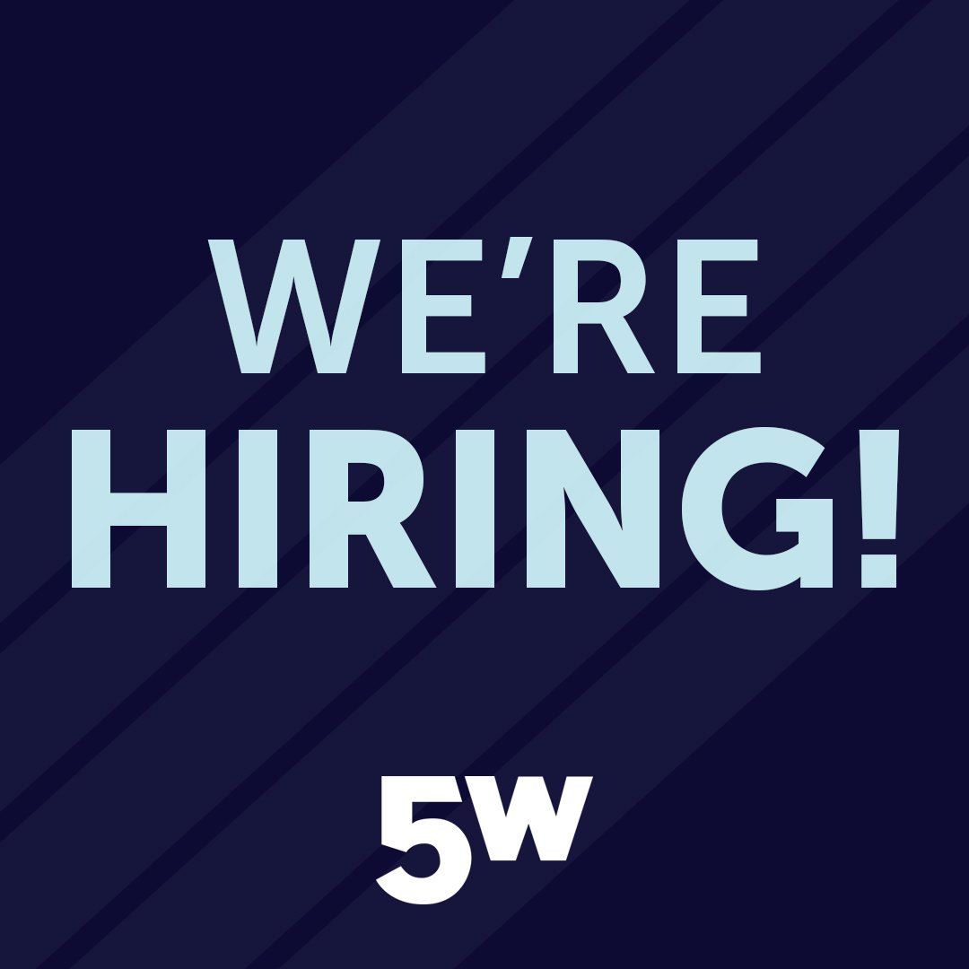 5WPRJobs's tweet photo. On the hunt for a new job in Public Relations? Check out our careers page below to view the open positions here at @5W_PR! 💻 #publicrelations #hiring #jobs #5wpr
https://t.co/9VhQPd4IPc https://t.co/kKxJ1Nri6P