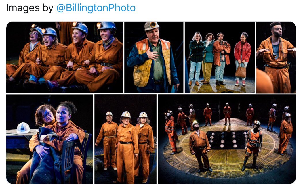 PaulWilliams207's tweet photo. #QueensOfTheCoalAge is @MPeakeOfficial at her best! A true story of 4 women taking a stand against pit closures by occupying a mine. Teasing humour and an entertaining battery of one-liners set against the stark reality of the impact of closure on communities and families. https://t.co/cyYhC6LeQz