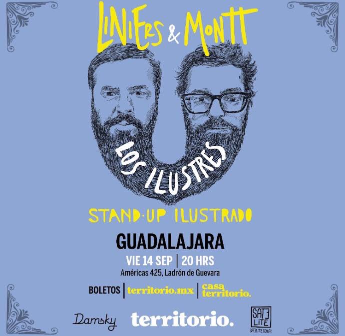 LiniersyMontt's tweet photo. Este viernes #standupilustrado a #guadalajara 🙌🏼 en @casaterritorio los esperamos https://t.co/Mgh8uYpuMi