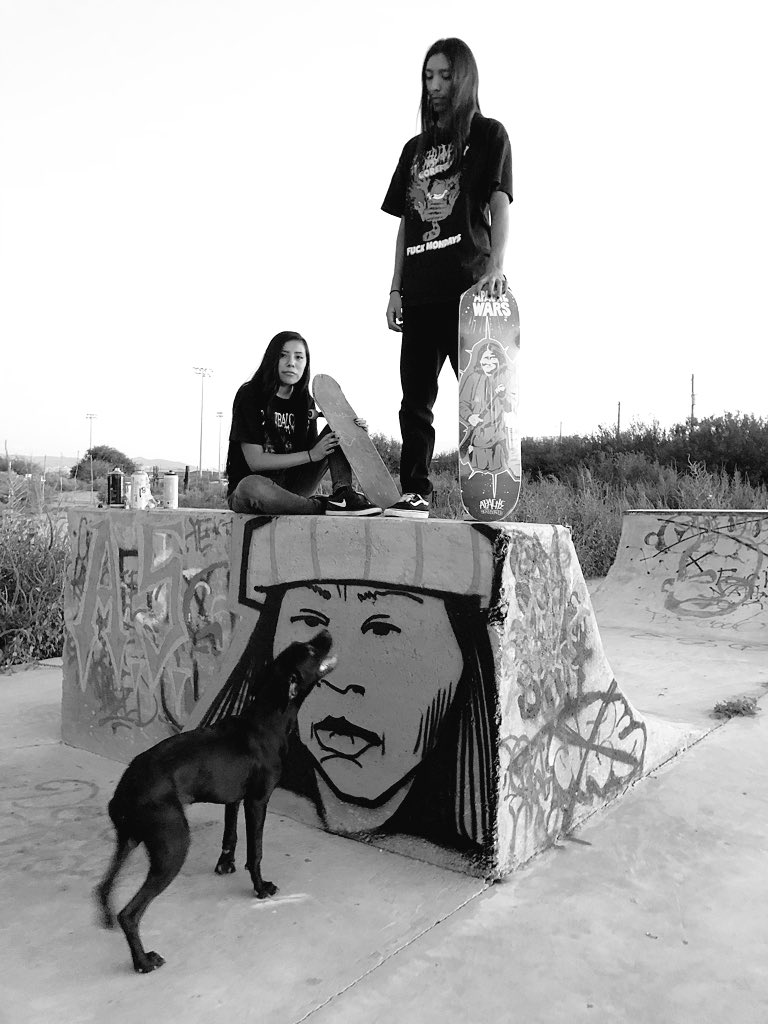 apachesk8boards's tweet image. Welcome to the res. It ain’t no joke. 
Courtesy of @douglasmilesart Photographer of #NativeReality not #NativeRomanticism